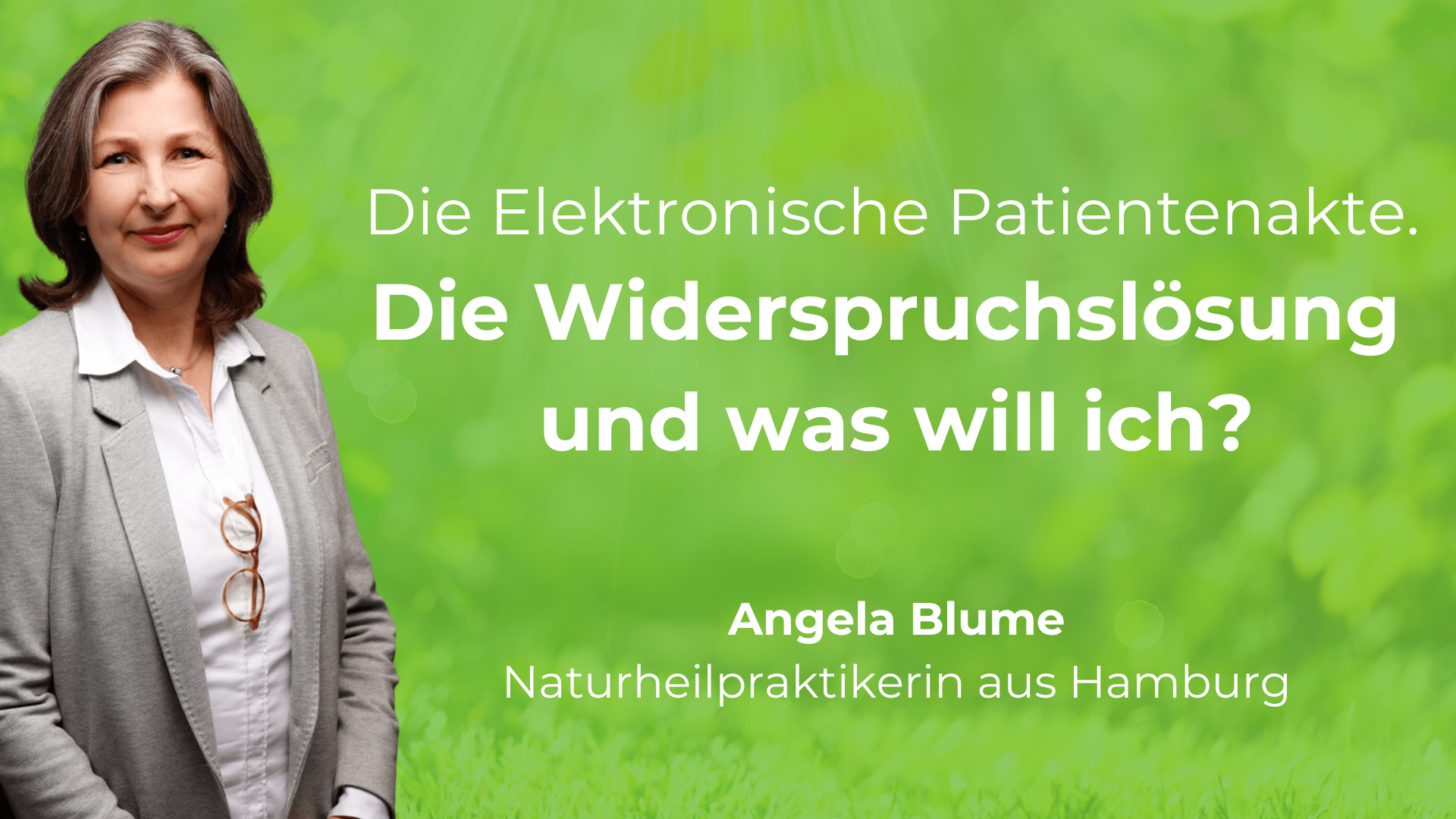 Elektronische Patientenakte Wiederspruch